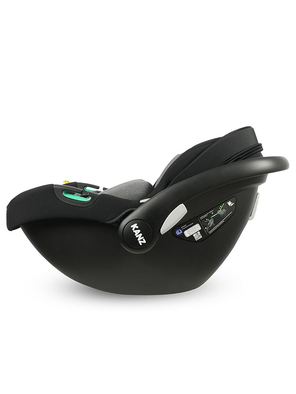 Atom Pro I-size (0-13kg) Oto Koltuğu - Siyah Standart-4