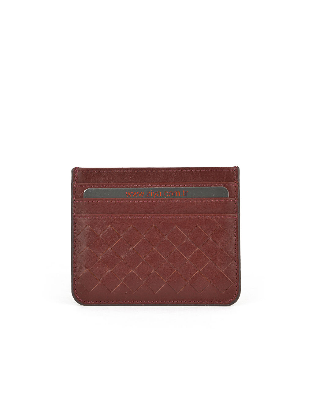 Kahverengi Unisex Hakiki Deri Kartlık 1539852Z06 Kızıl Kahve