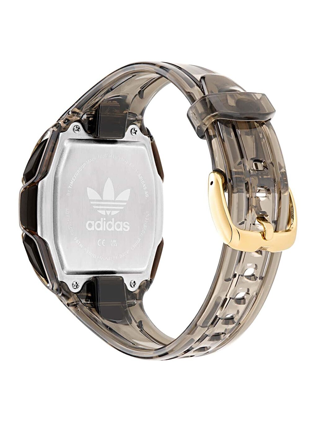 Gri ADAOFH25004 Kadın Füme Dijital Kol Saati-2