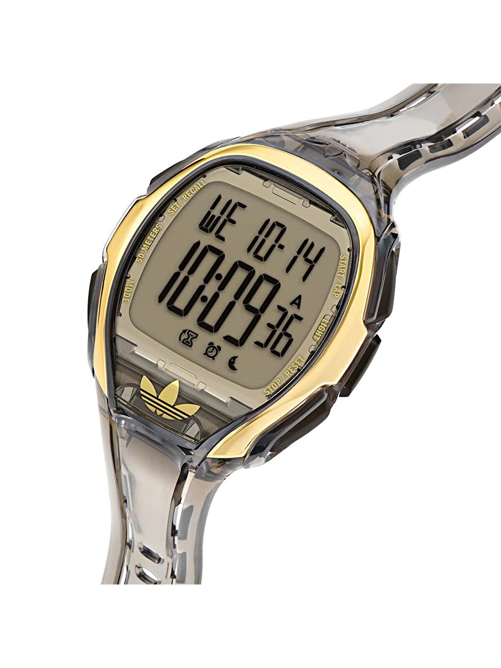 Gri ADAOFH25004 Kadın Füme Dijital Kol Saati-3