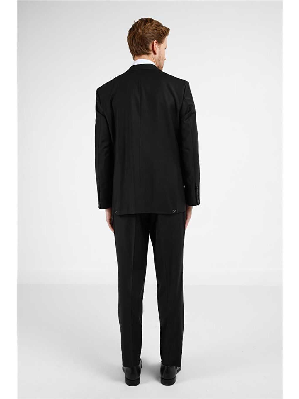 Siyah Mono Yaka 4 Drop Comfort Fit Takım Elbise 1001255177-4