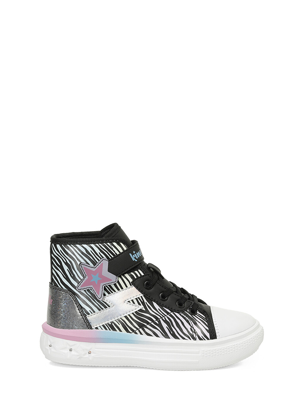 Loops Hı Pu F 4pr Siyah Kız Çocuk High Sneaker