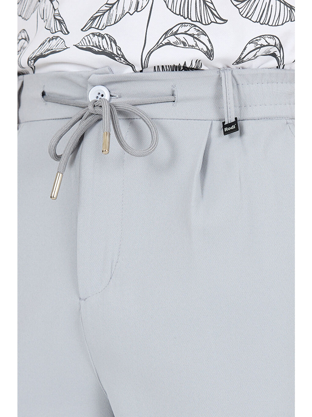 Gri Erkek Duble Paça Baggy Jogger Eşofman Altı Pantolon – Rahat Kalıp, Günlük Spor Giyim 3665-2