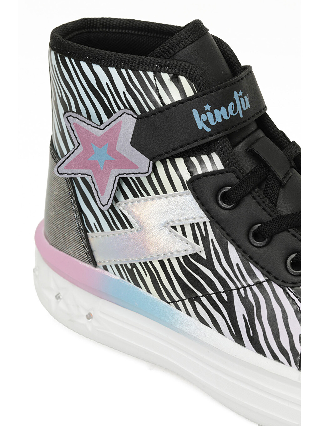 Loops Hı Pu F 4pr Siyah Kız Çocuk High Sneaker-6