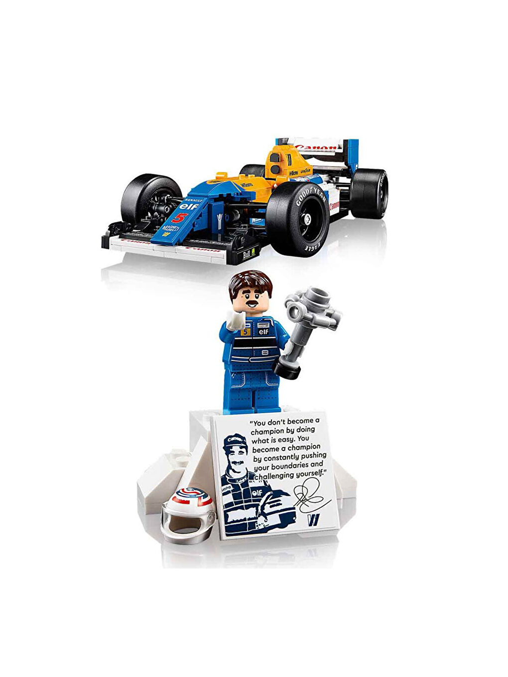 Icons Williams Racing FW14B ve Nigel Mansell 10353-2