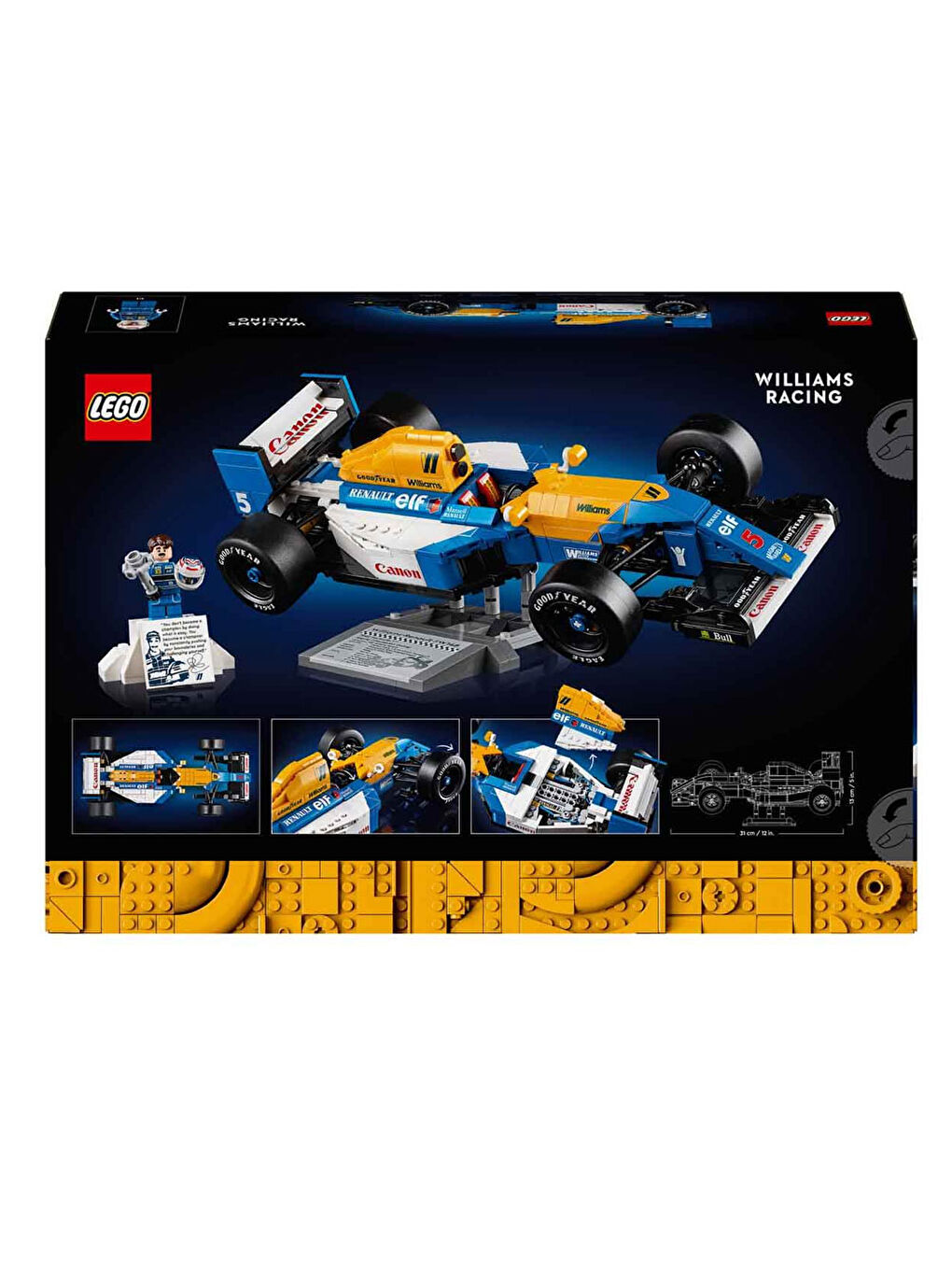 Icons Williams Racing FW14B ve Nigel Mansell 10353-3