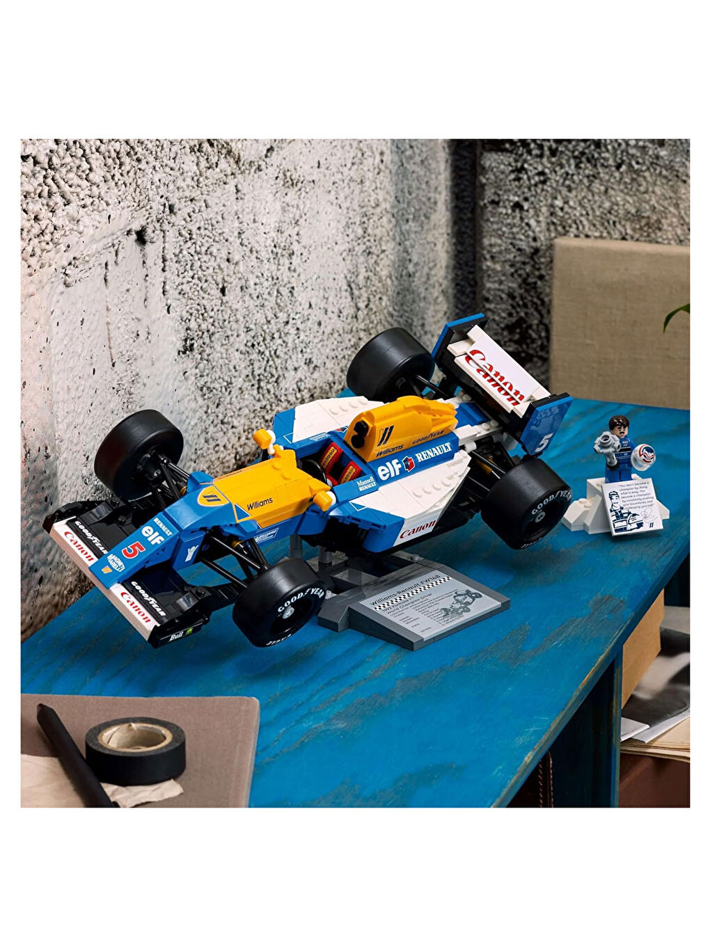 Icons Williams Racing FW14B ve Nigel Mansell 10353-4
