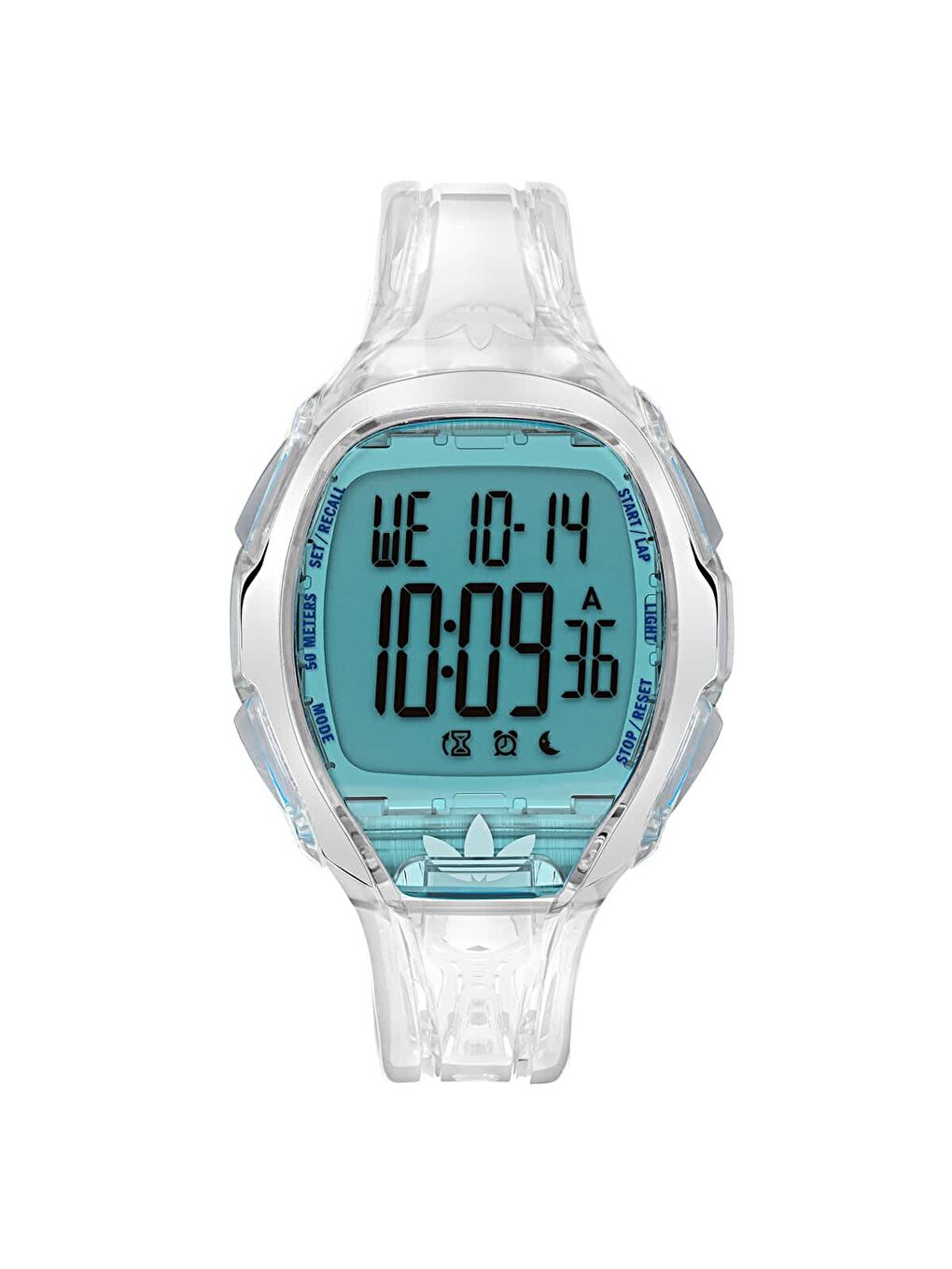 Renksiz ADAOFH25003 Kadın Şeffaf Dijital Kol Saati