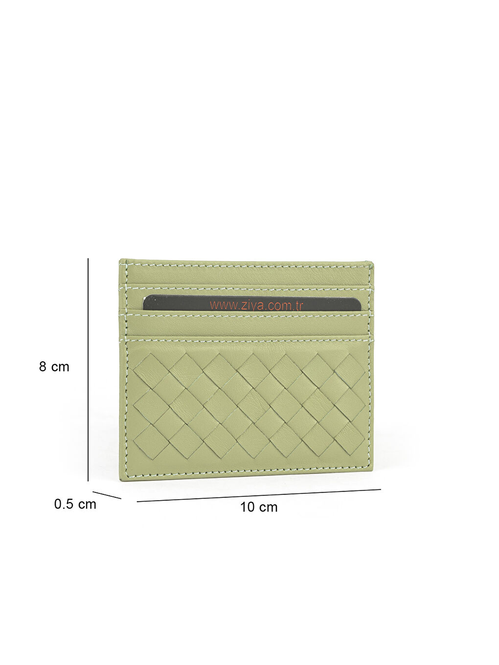 Yeşil Unisex Hakiki Deri Kartlık 1539852Z05 Mint-1