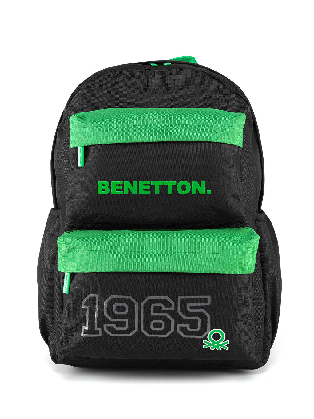 Yeşil 1965 Çift Ön Cepli Erkek Çocuk Sırt Çantası