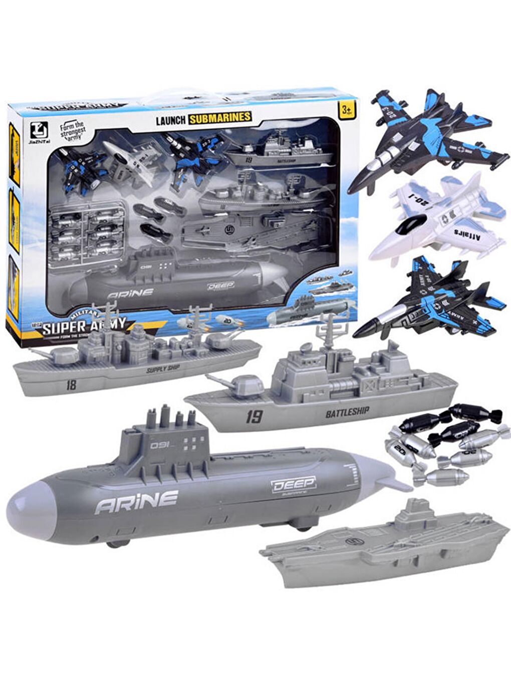 Kutulu Denizaltı Savaş Seti (KZL-T074)