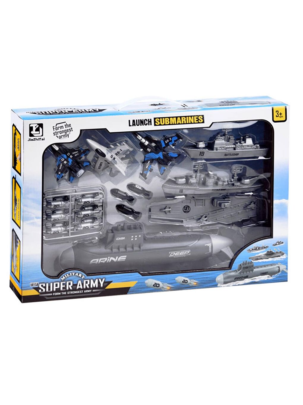 Kutulu Denizaltı Savaş Seti (KZL-T074)-2
