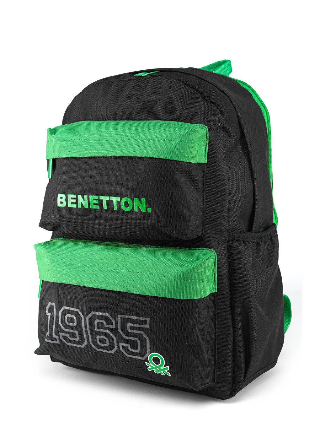 Yeşil 1965 Çift Ön Cepli Erkek Çocuk Sırt Çantası-2