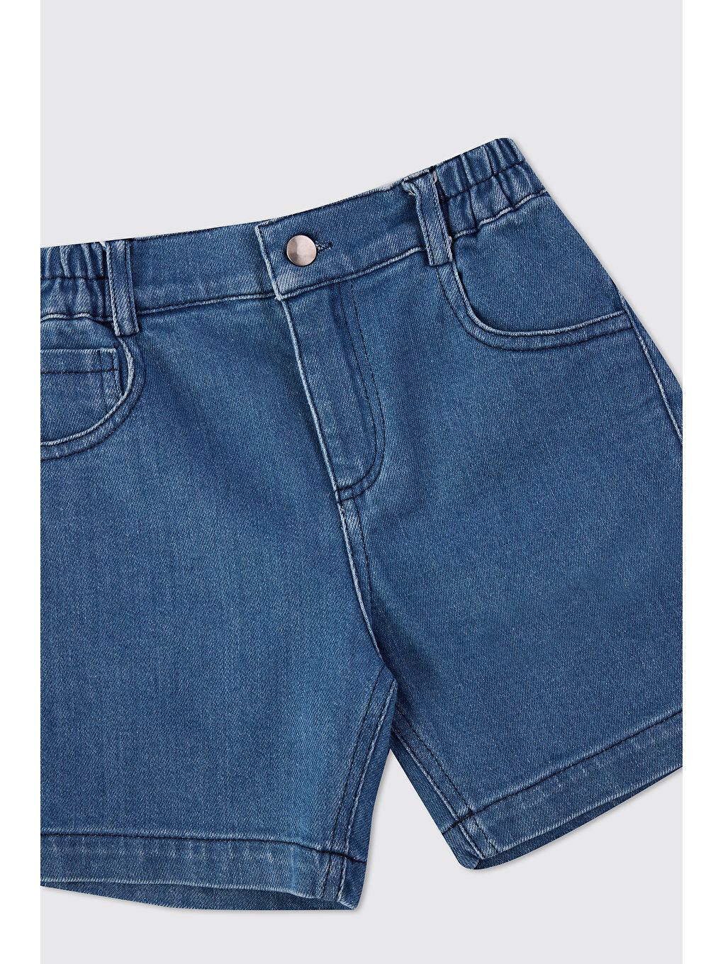 Erkek Bebek İndigo Jean Şort-2