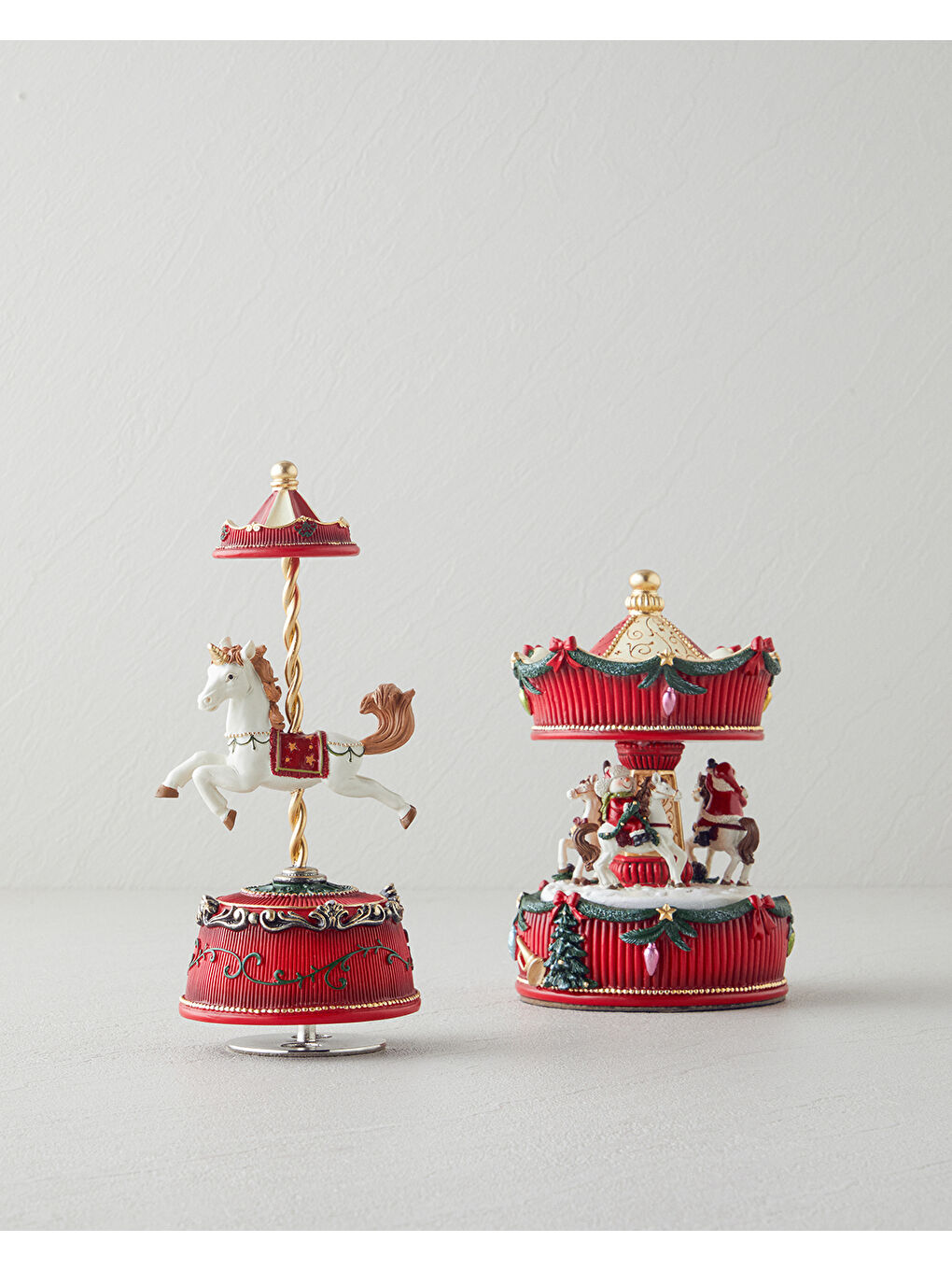 Alice Müzik Kutusu 17 cm Kırmızı-2