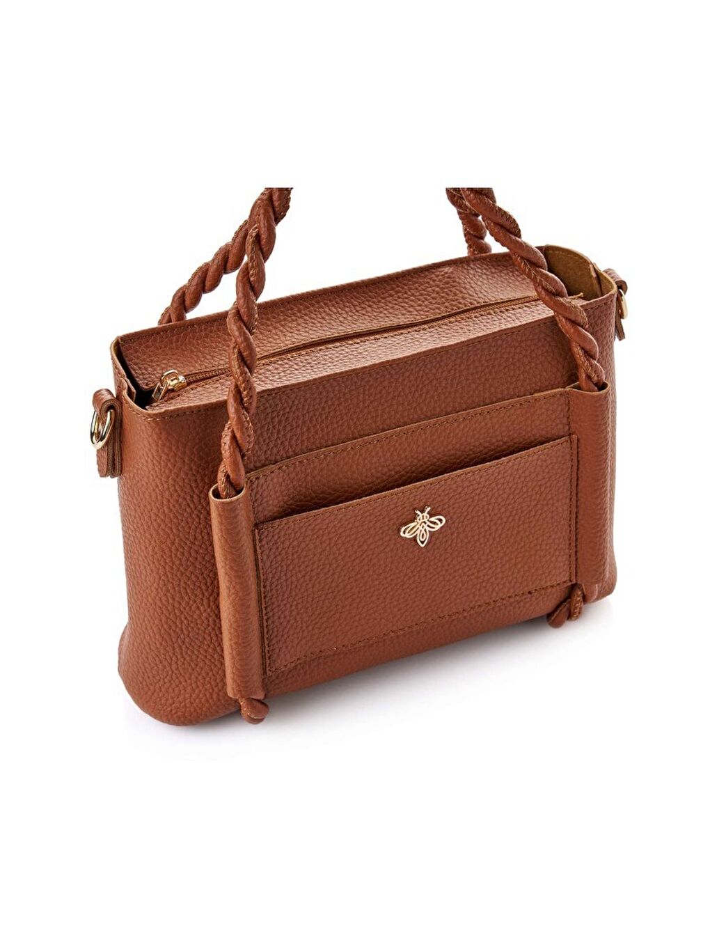 Kahverengi Nia Kadın Omuz Çantası-1