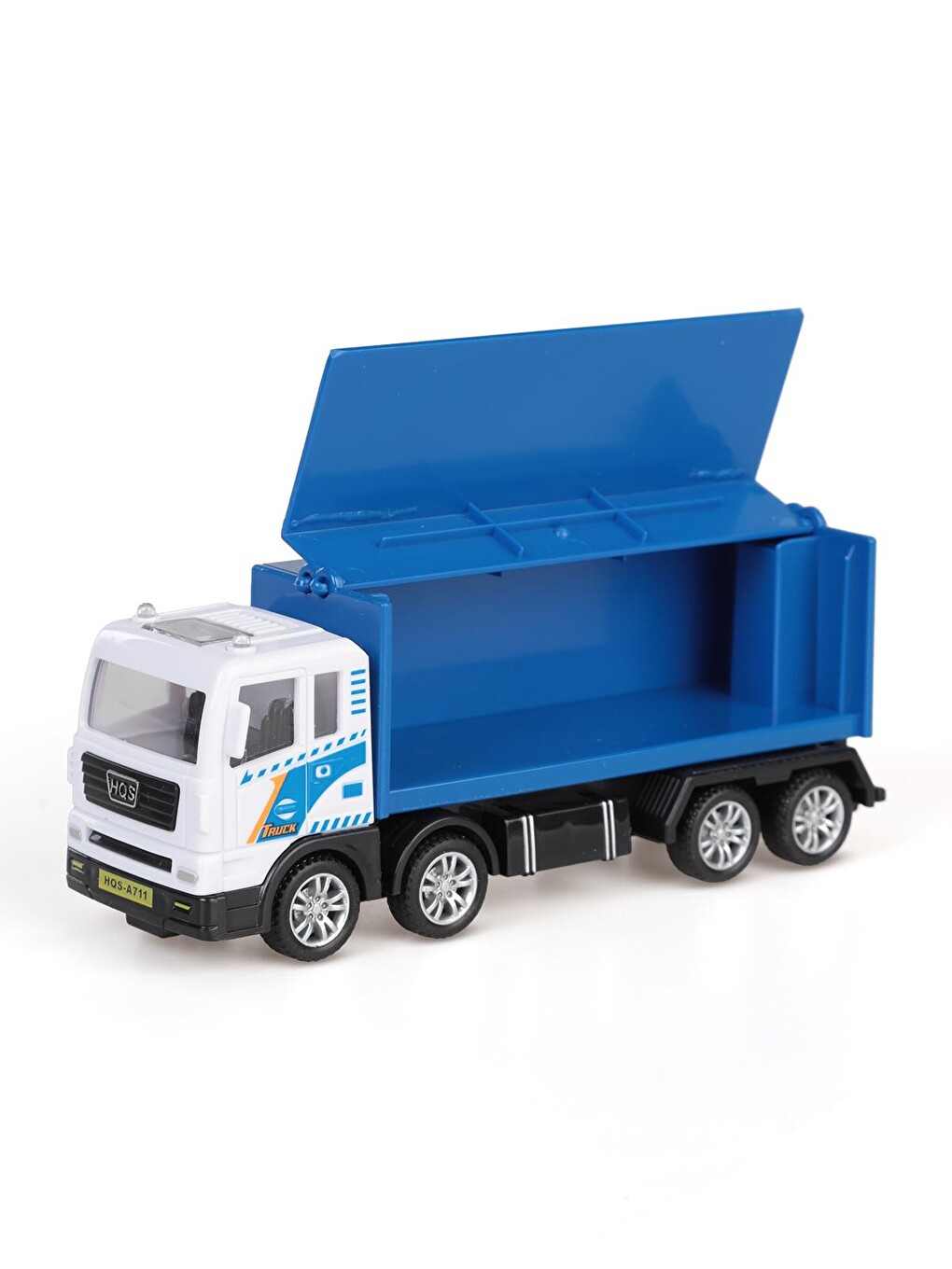 Surtmelı Metal 1:50 Kapalı Kasa Kamyon - Mavi-2