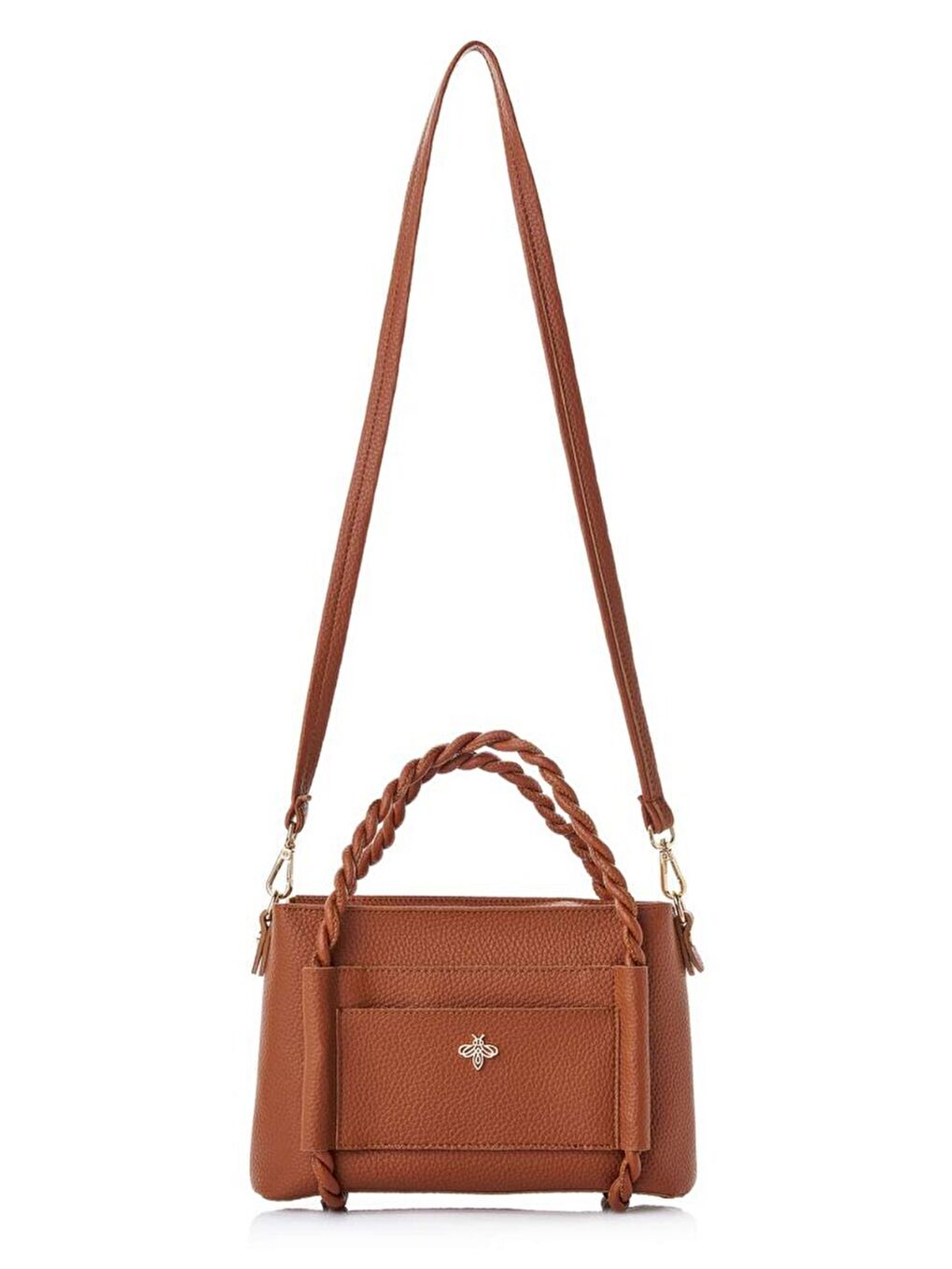 Kahverengi Nia Kadın Omuz Çantası-3