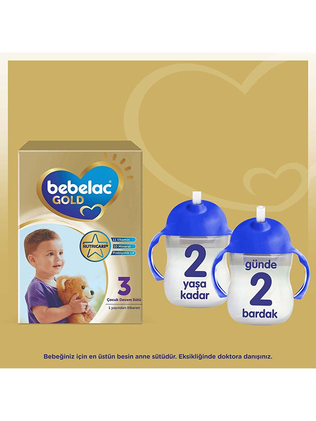 Gold 3 Devam Sütü 1 Yaş+ 800 Gr-5