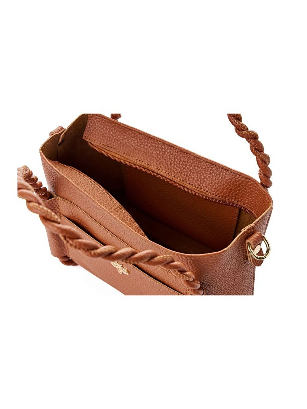 Kahverengi Nia Kadın Omuz Çantası-4