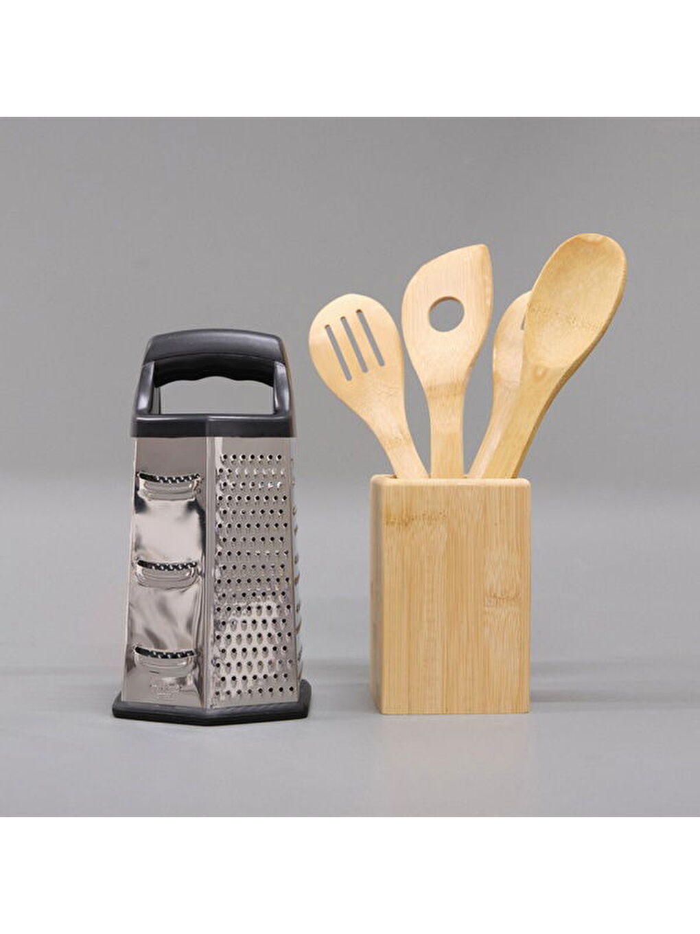 Aage Altıgen Rende - Gri - 12 cm-2