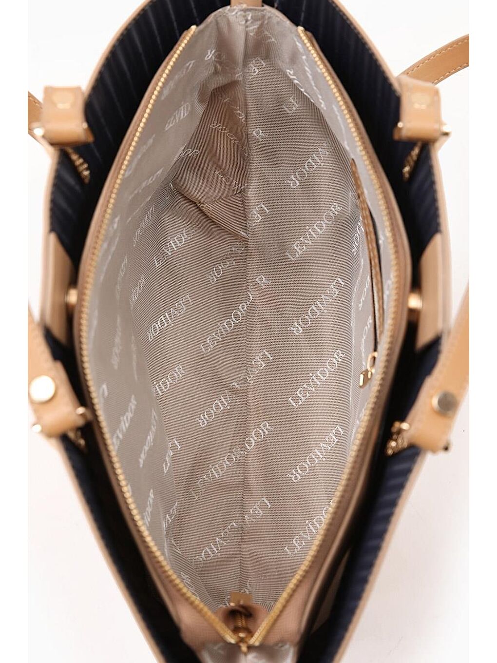 Bej Vizon Kadın Omuz Çantası 930017-3