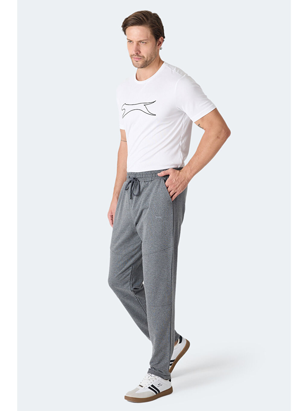 INDEPENDENT I Erkek Koyu Gri Eşofman Altı-1