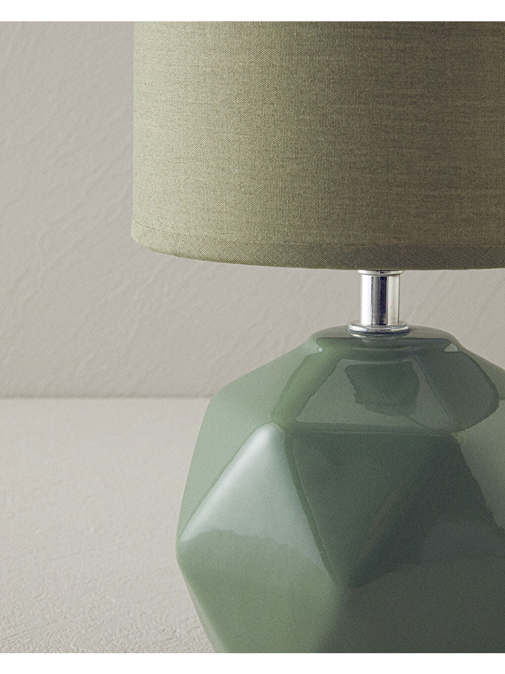 Cubic Seramik Abajur Yeşil-1