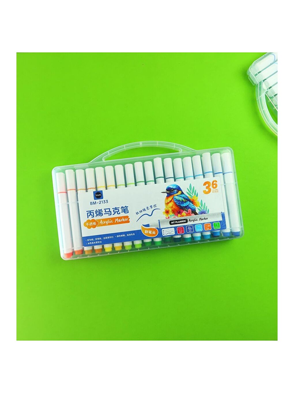 36 Renk Akrilik Marker Kalem Seti