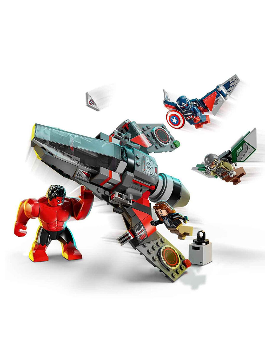 Marvel Kaptan Amerika ile Red Hulk Savaşı 76292-2