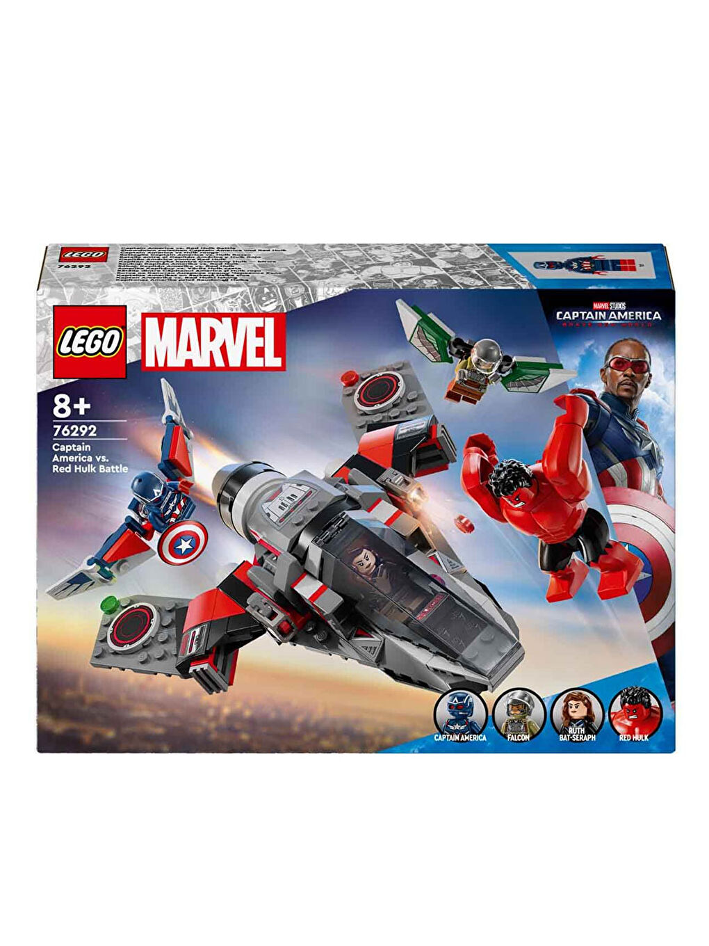Marvel Kaptan Amerika ile Red Hulk Savaşı 76292-3