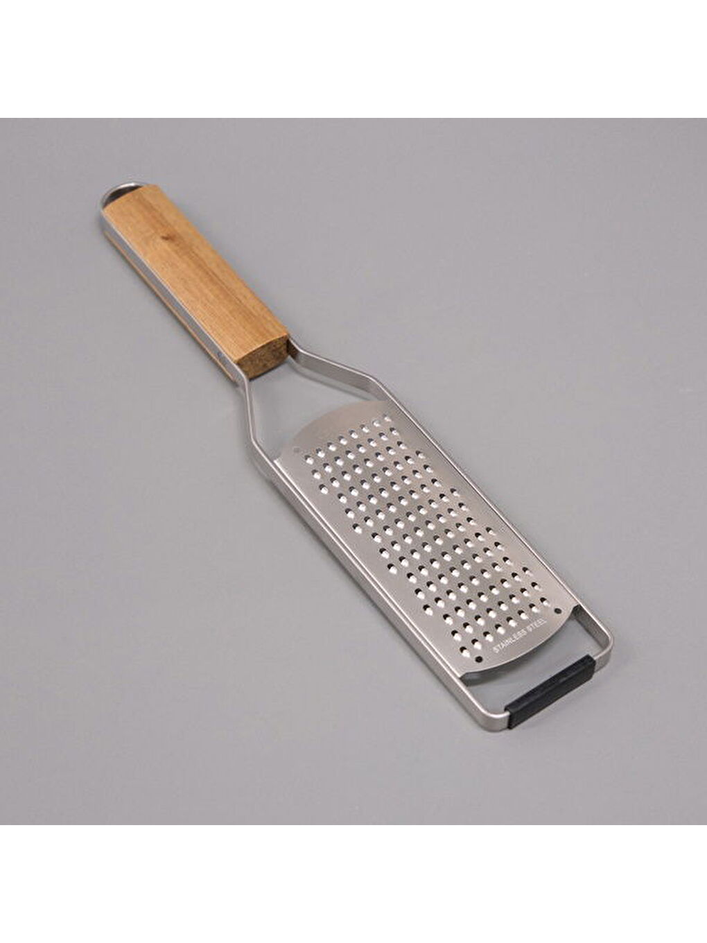 Ahşap Saplı Klasik Bıçaklı El Rendesi - Açık Kahverengi / Gri