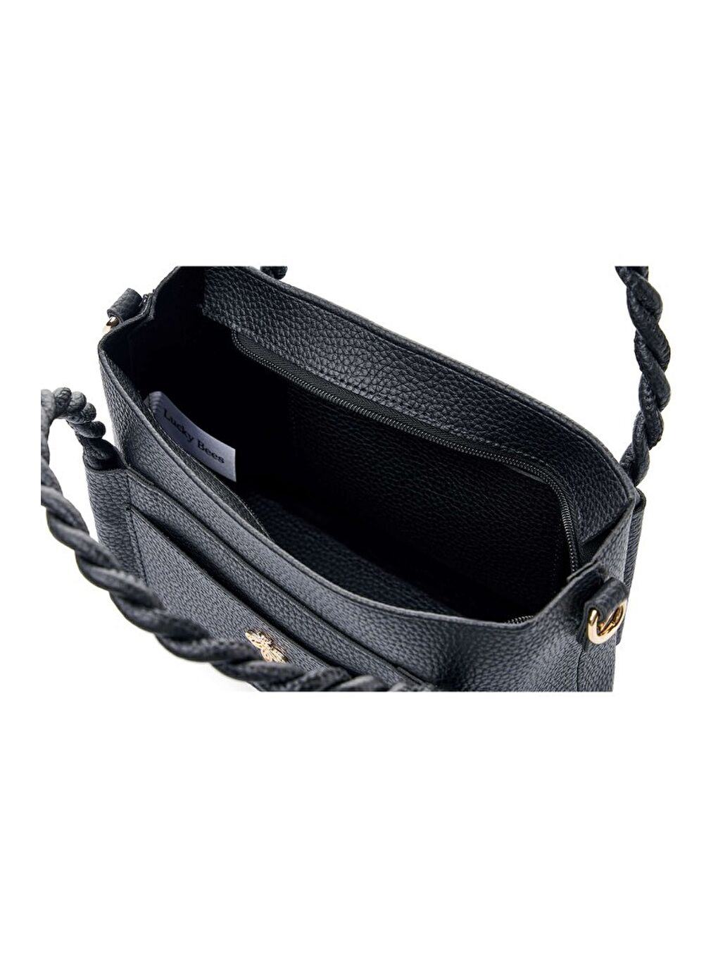 Siyah Nia Kadın Omuz Çantası-4