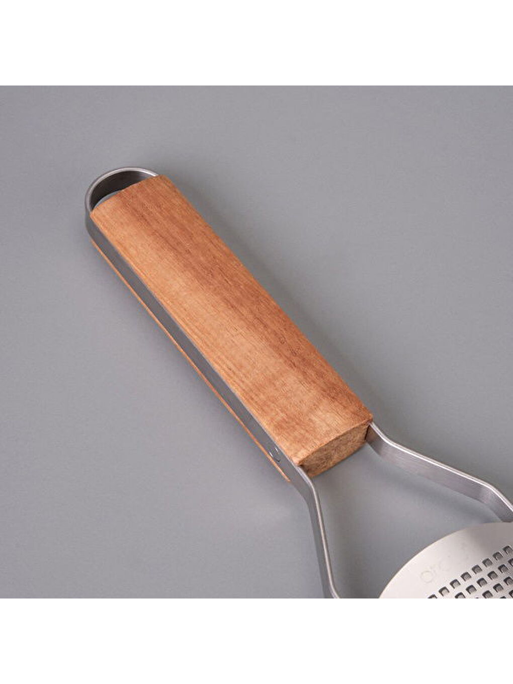 Ahşap Saplı Bıçaklı El Rendesi - Açık Kahverengi / Gri-1