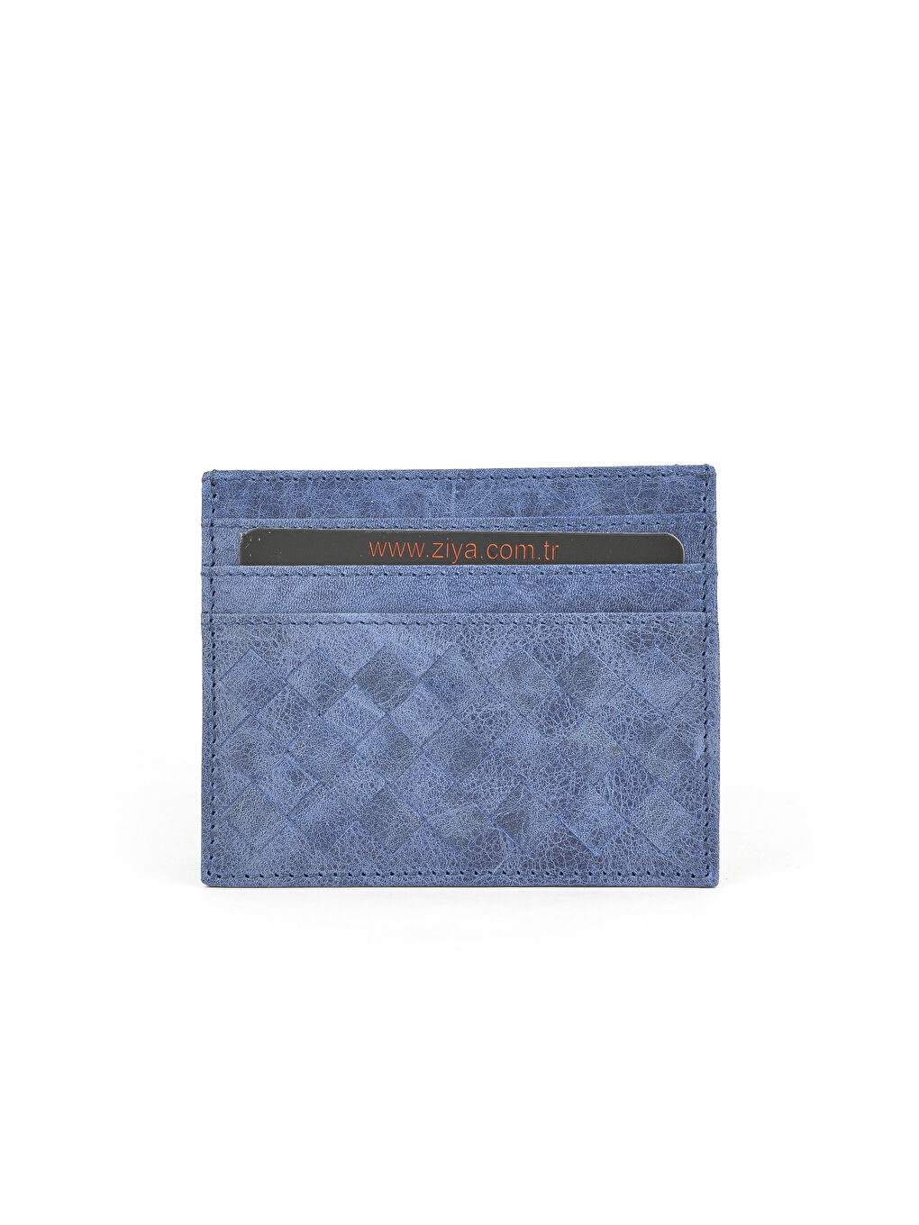 Unisex Hakiki Deri Kartlık 1539852Z05 Jean Mavi