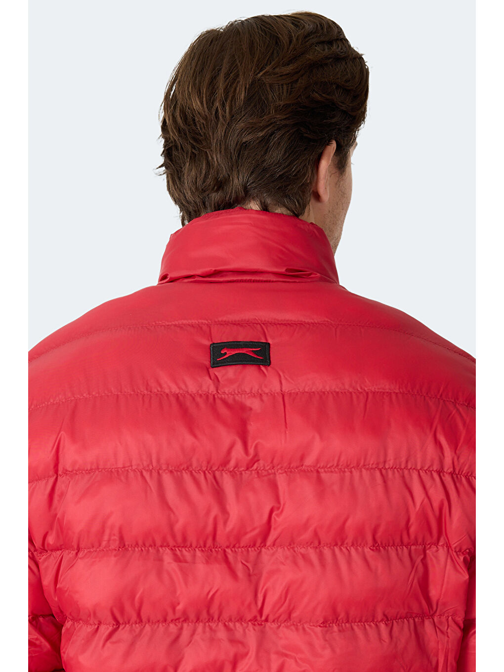 BRAUM Erkek Şişme Kırmızı Mont & Kaban-3