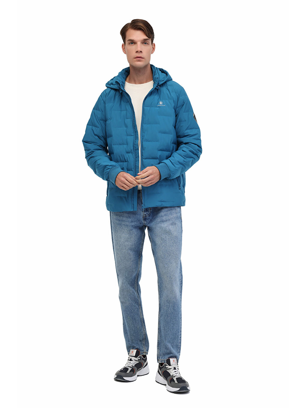 Mavi ML AMOTT COAT 5PR Petrol Erkek Mont-2