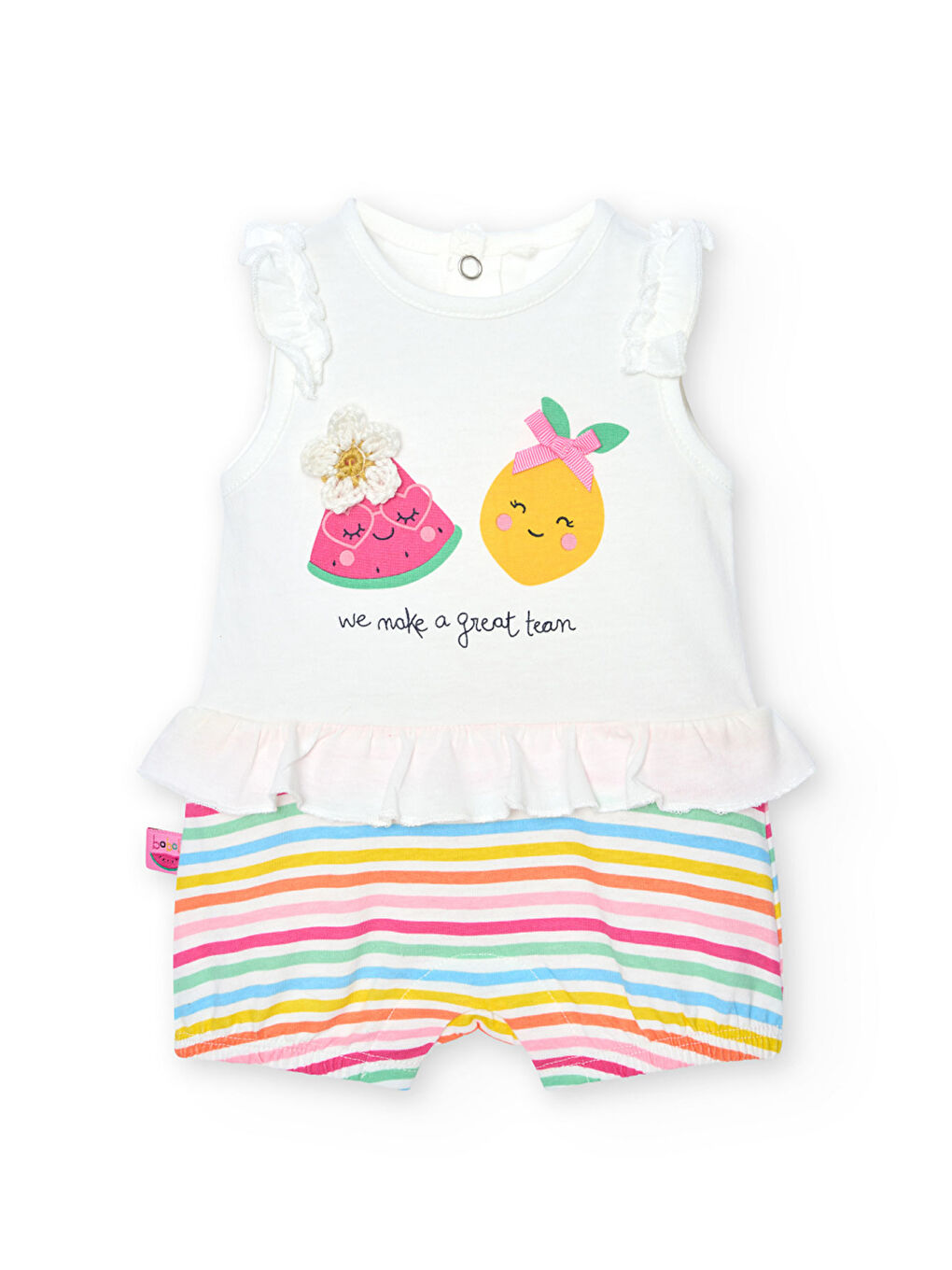 Karışık Kız Bebek Tulum