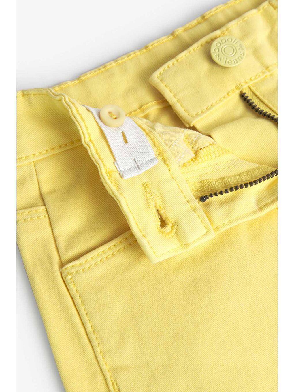 Sarı Kız Çocuk Şort-2