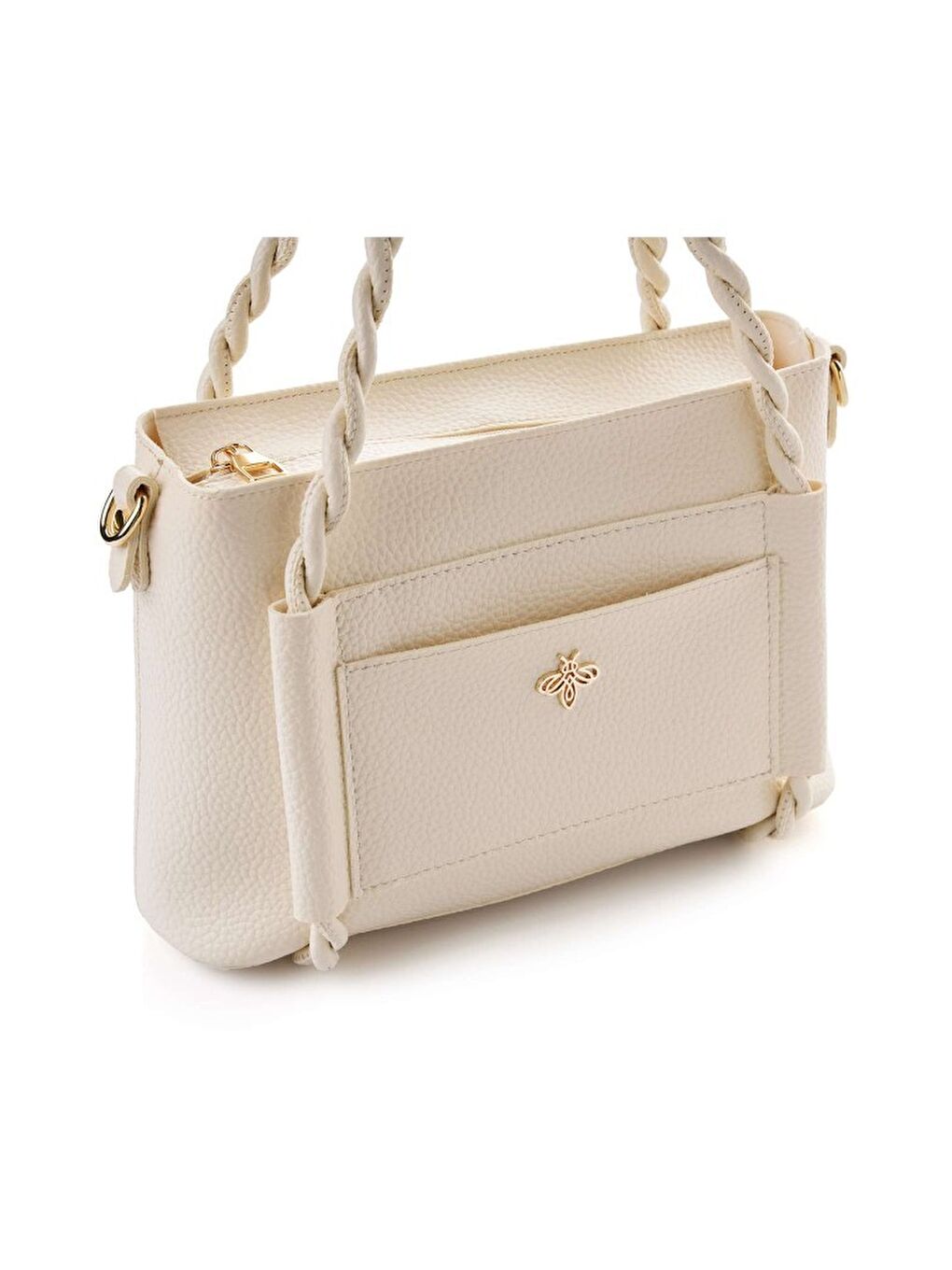 Ekru Nia Kadın Omuz Çantası-2