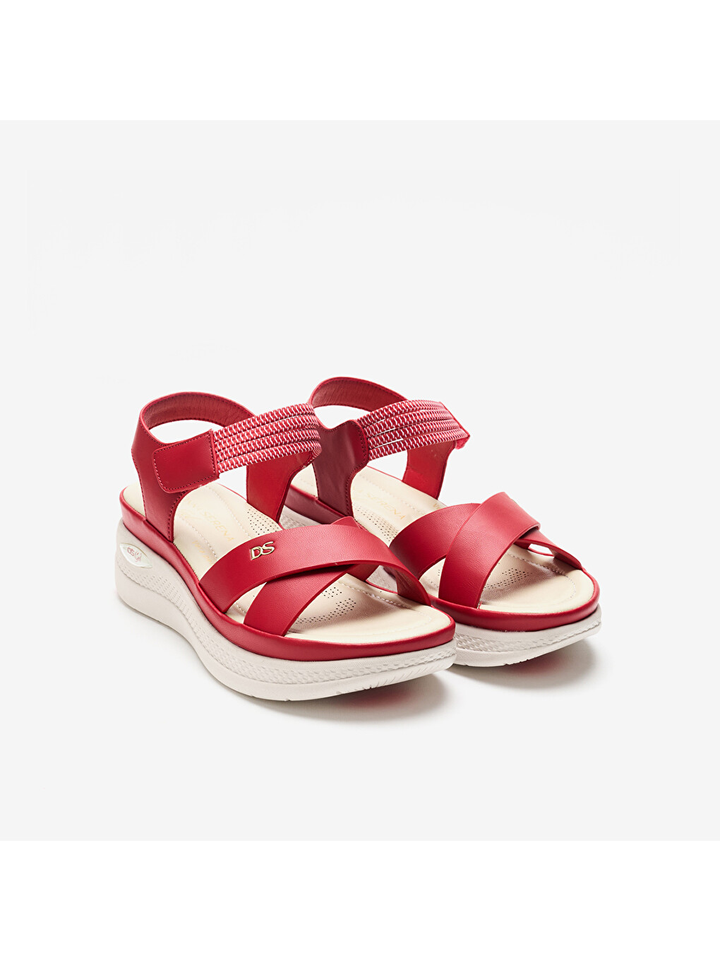 Kırmızı Kadın Sandalet 305688dm T.5688dm-1