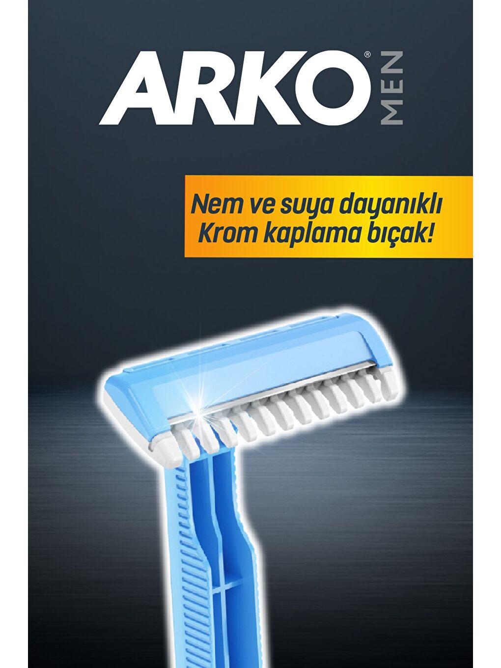 Arko Beyaz Men Banyo Tıraş Bıçağı 15'li Kullan At Bıçak - 1