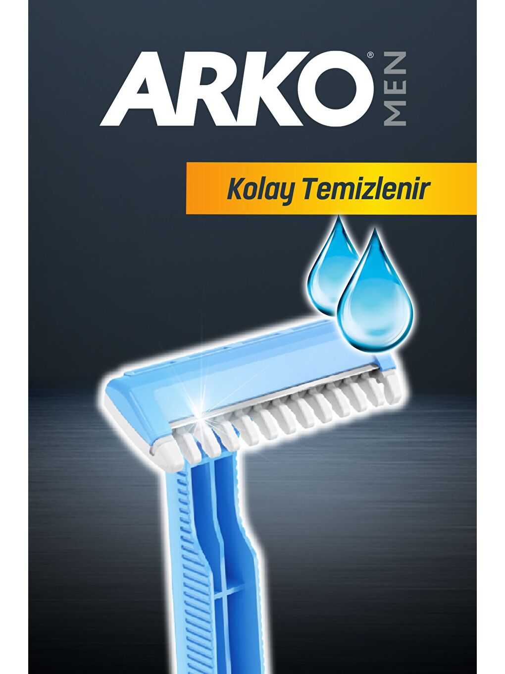 Arko Beyaz Men Banyo Tıraş Bıçağı 15'li Kullan At Bıçak - 2