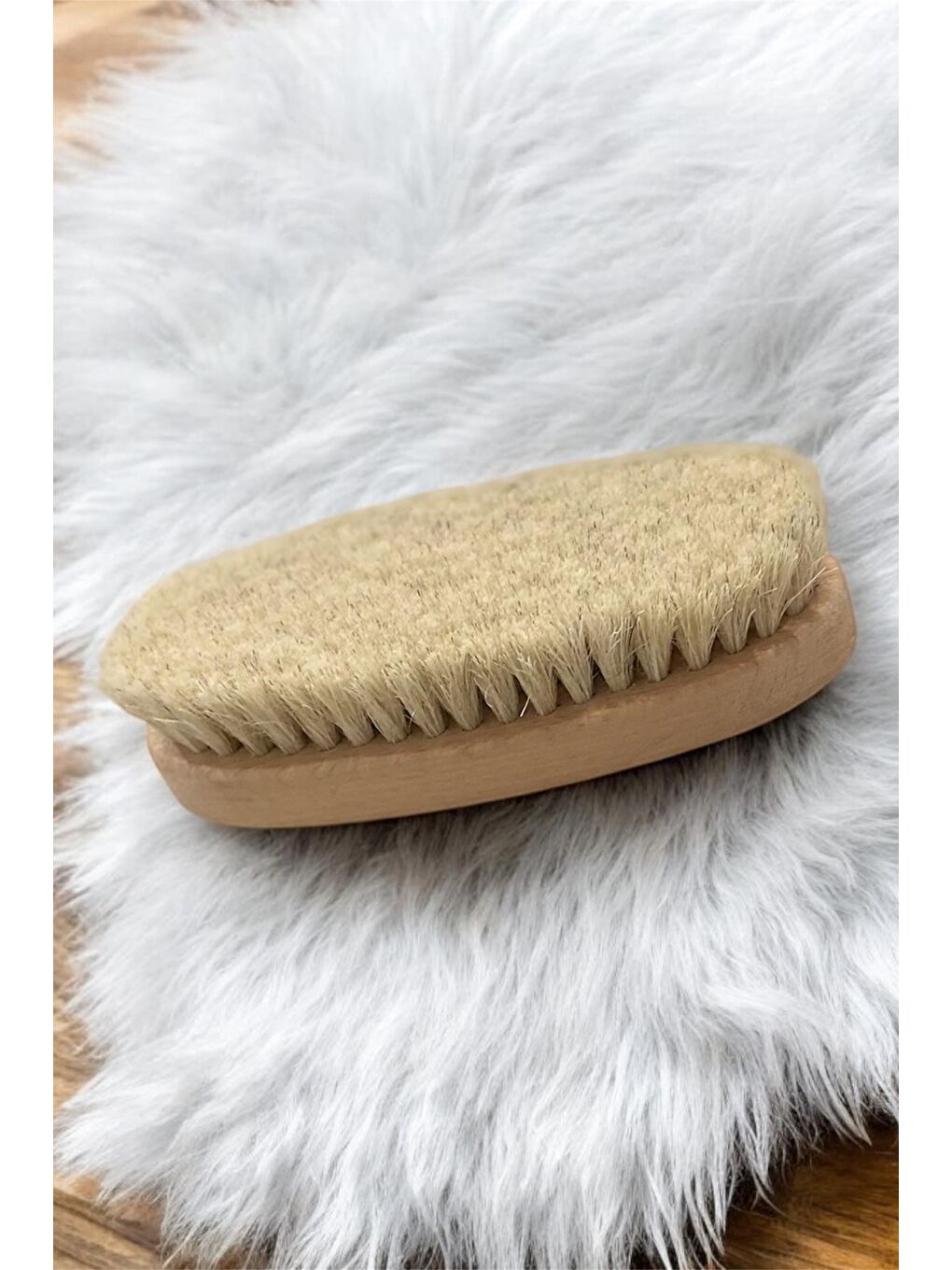 %100 Doğal At Kılı Fırçası Selülit Fırçası