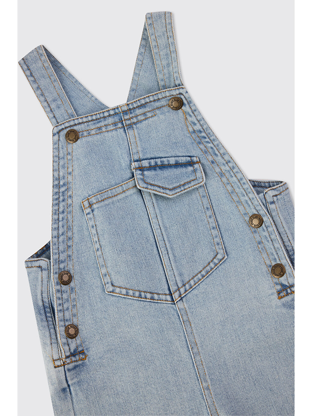 Erkek Bebek Mavi Jean Salopet-2