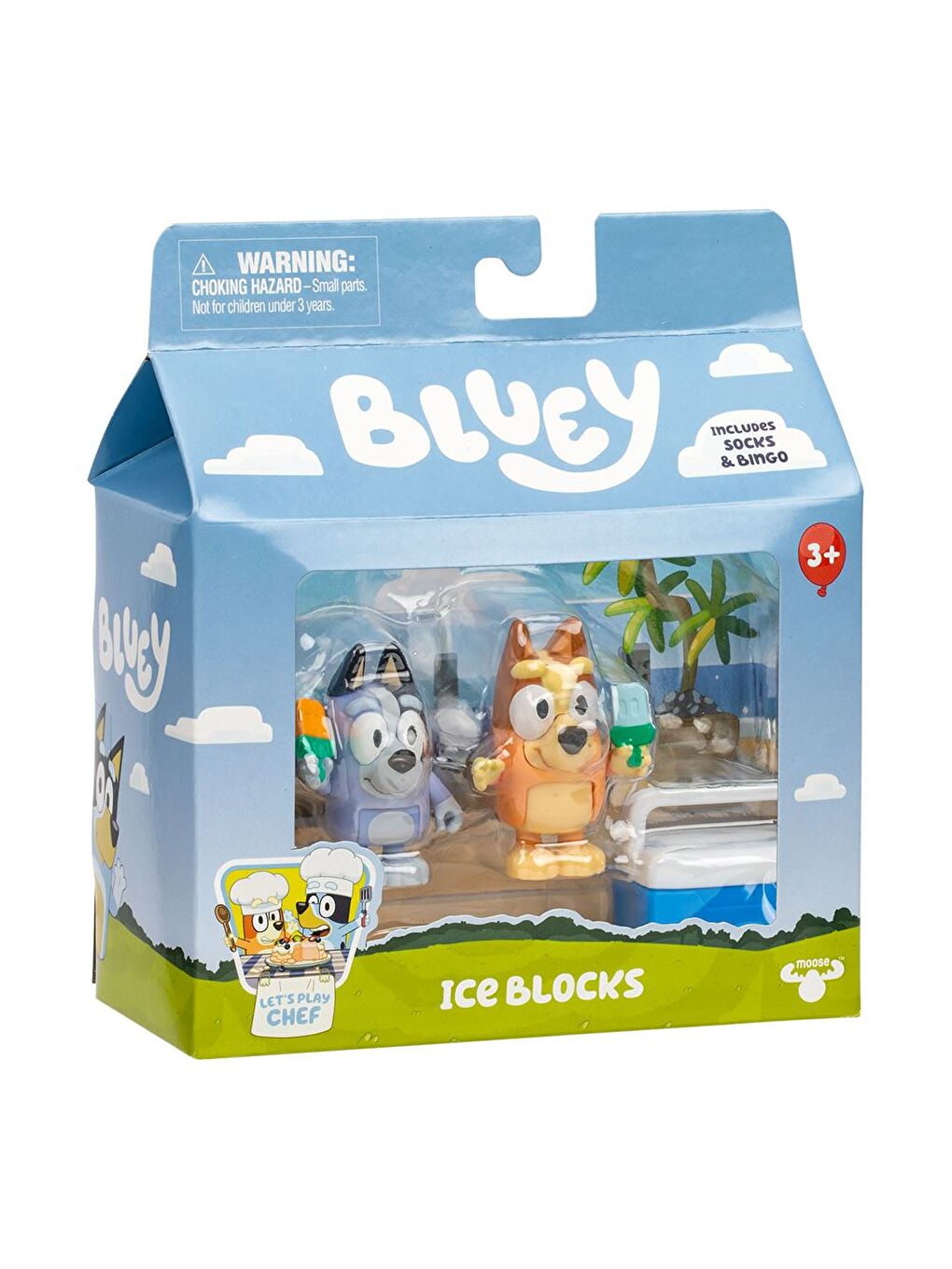 Moose Toys Bluey 2'li Figür Aksesuarlı Set - Dondurma Temalı