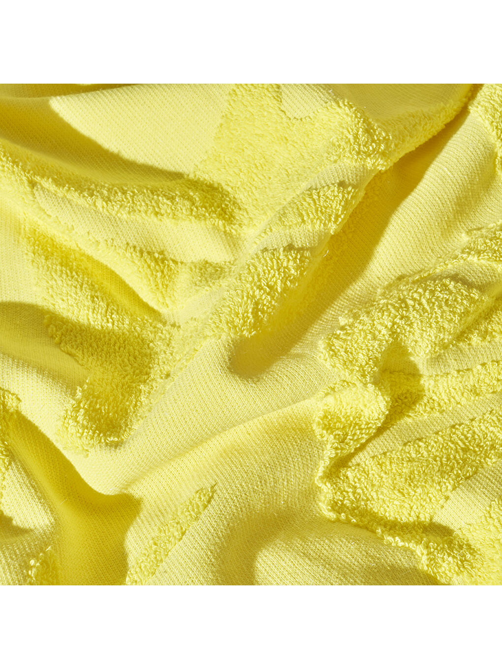 Wendy Pamuklu Plaj Havlusu Sarı (75x150 cm)-1