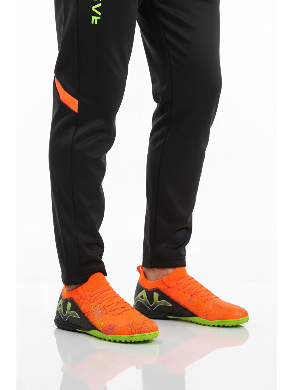 Turuncu Siyah Bilekten Sarmalı Erkek Krampon MH-252-153 M