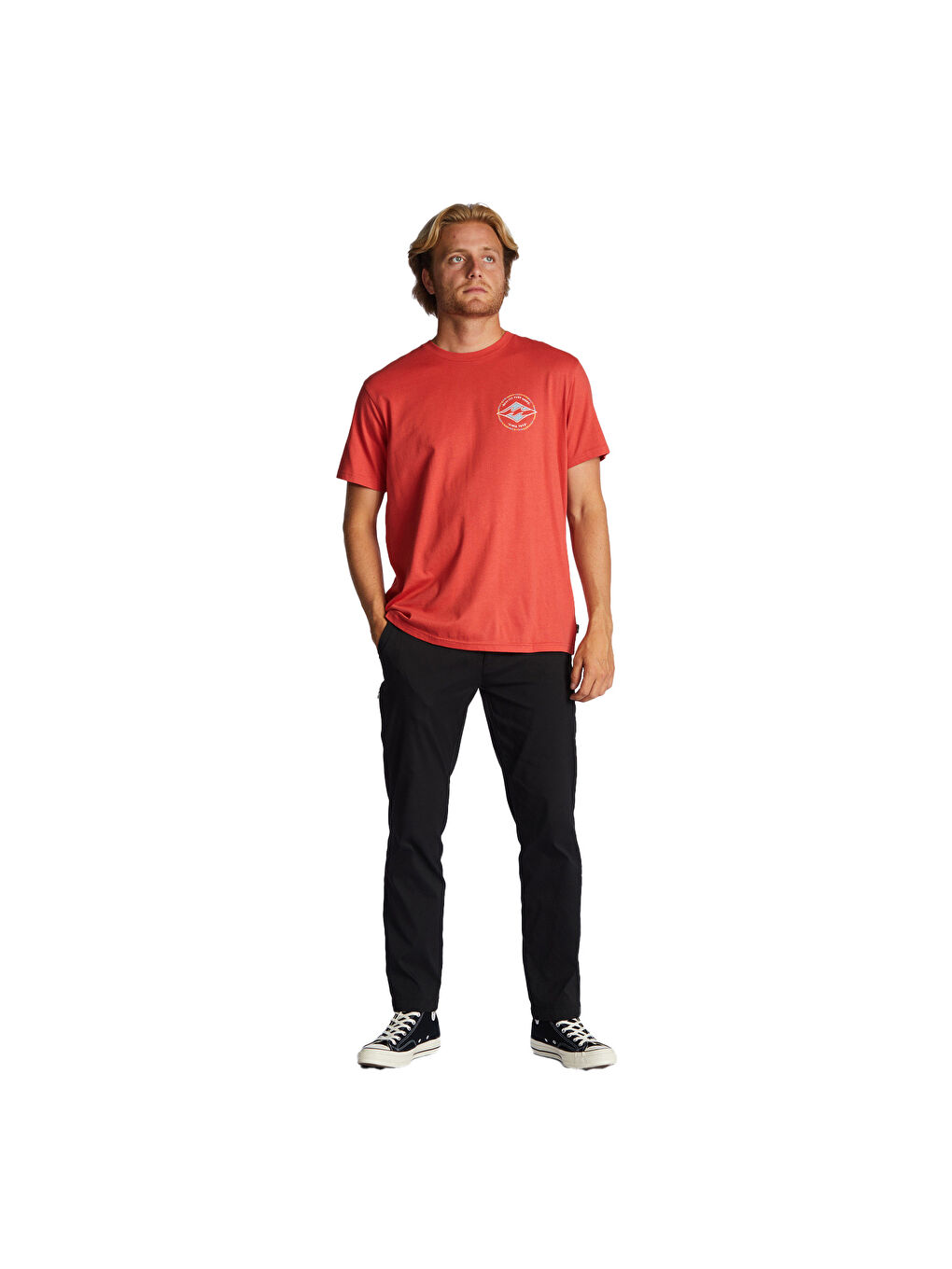 Kahverengi Rotor Diamond Ss Erkek Kırmızı Tişört-3