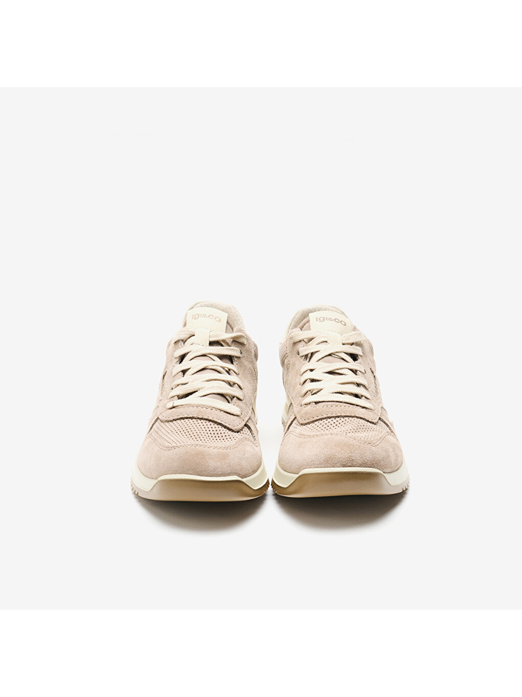 Bej Erkek Sneaker 1117088 Uur 11170 Fussbett Vıtello Beige Scuro-2